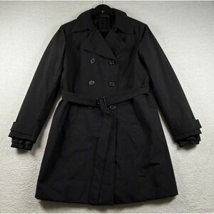 Prada Classic Black Trench Coat
